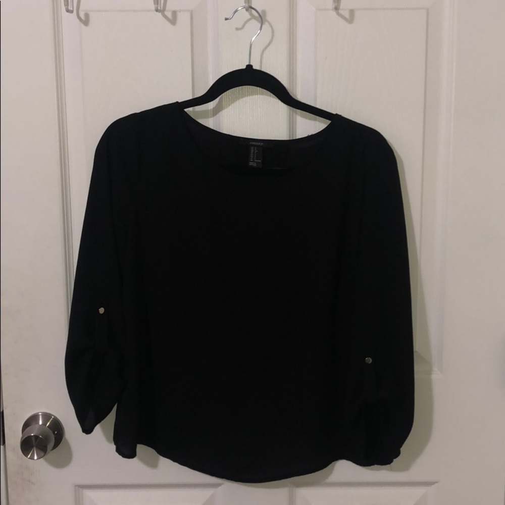 Flowy tee with cool back